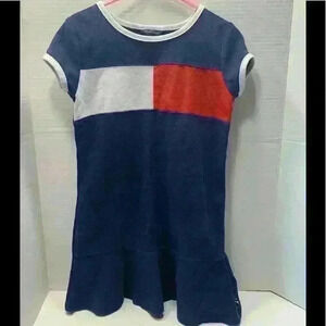 Y2K Tommy Hilfiger Classic Flag dress size 6